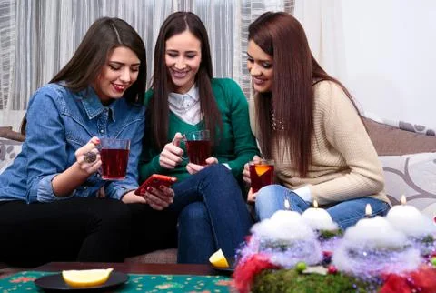Christmas party Stock Photos