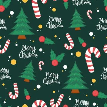 Christmas pattern background Gift wrapping paper Vector 库存插图