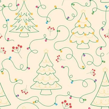 Christmas pattern background Gift wrapping paper Vector Illustrazione stock