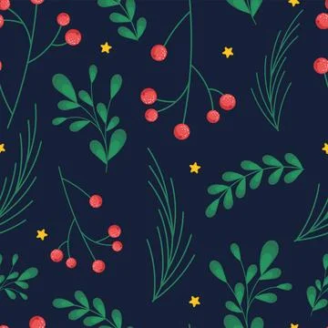 Christmas pattern background Gift wrapping paper Vector 스톡 일러스트