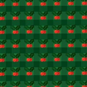 Christmas pattern background Gift wrapping paper Vector 스톡 일러스트