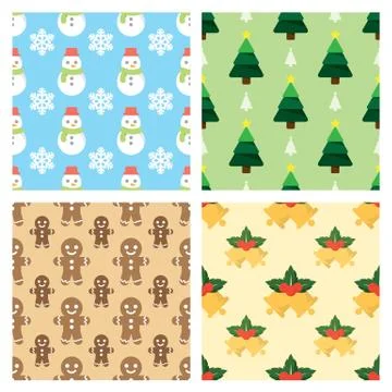Christmas pattern background Stock Illustration