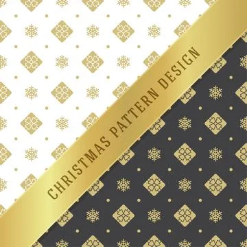 Christmas pattern design vector background for wrapping paper or greeting car Stock Illustration