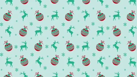 Christmas Pattern 스톡 동영상 253579583