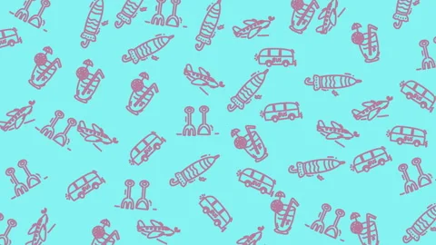 Christmas pattern holiday christmas pattern creates a festive holiday light blue Stock Footage 322681761