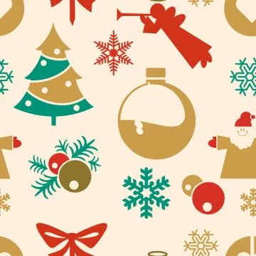 Christmas pattern Stock Illustration