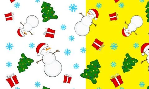 Christmas pattern Stock Illustration