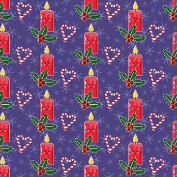 Christmas pattern Stock Illustration