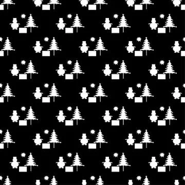 Christmas pattern Stock Illustration