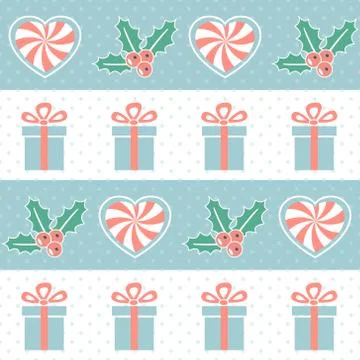 Christmas pattern Stock Illustration