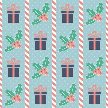 Christmas pattern Stock Illustration