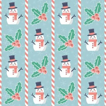 Christmas pattern Illustrazione stock