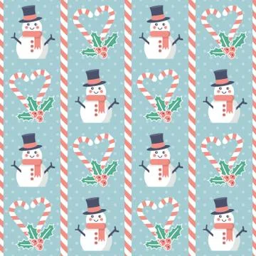 Christmas pattern Stock Illustration