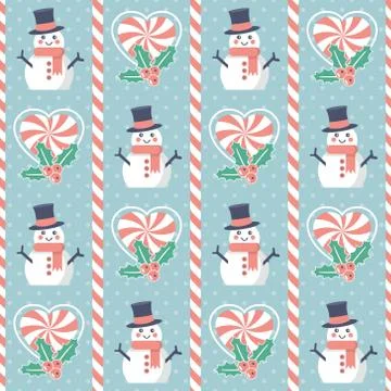 Christmas pattern Stock Illustration