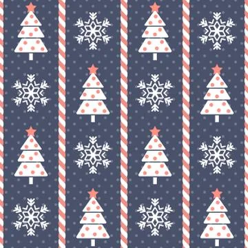 Christmas pattern Illustrazione stock