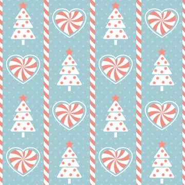 Christmas pattern Illustrazione stock