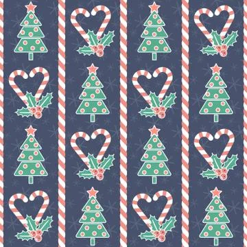 Christmas pattern Stock Illustration