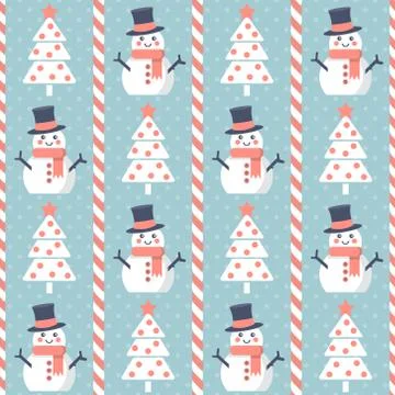 Christmas pattern Illustrazione stock