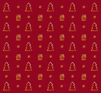 Christmas pattern Stock Illustration