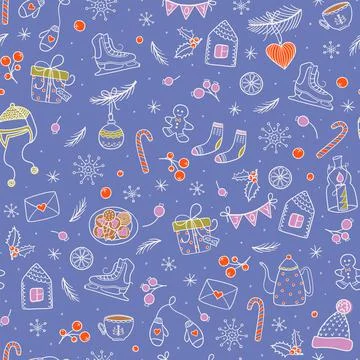 Christmas pattern Stock Illustration