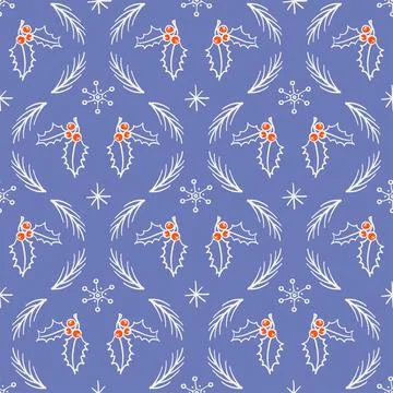 Christmas pattern Stock Illustration