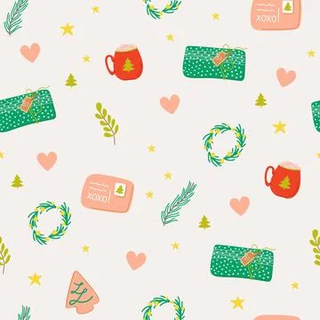 Christmas pattern Stock Illustration
