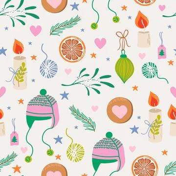Christmas pattern Stock Illustration