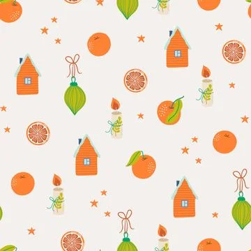 Christmas pattern Stock Illustration