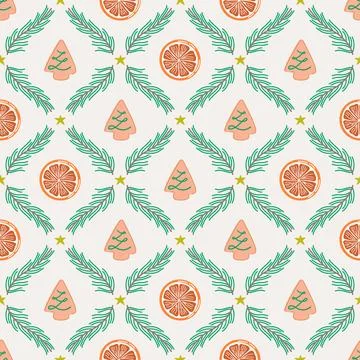 Christmas pattern Stock Illustration