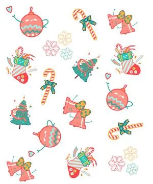 Christmas pattern Stock Illustration
