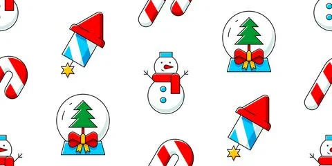 Christmas pattern Stock Illustration