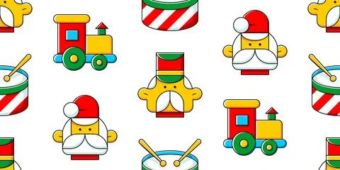 Christmas pattern Illustrazione stock