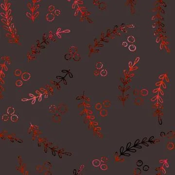 Christmas pattern with a metallic effect. Imitation of red foil. Foil texture Stock Illustration