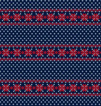 Christmas pattern pixel vector illustration 스톡 일러스트