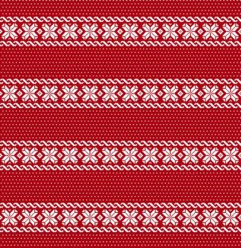 Christmas pattern pixel vector illustration Stock Illustration