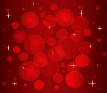 Christmas pattern in red color Stock Illustration