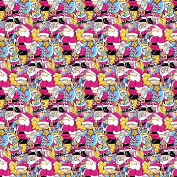 Christmas pattern seamless background Stock Illustration