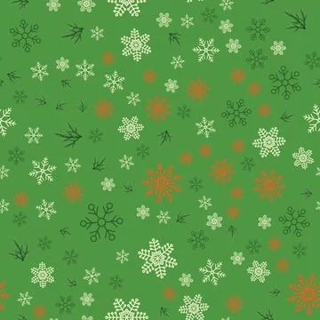Christmas pattern snowflake background new Stock Illustration