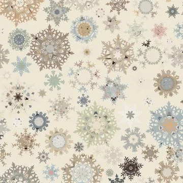 Christmas pattern snowflake. EPS 8 Illustrazione stock