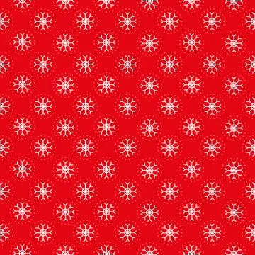 Christmas pattern with snowflakes vector Stock Illustration