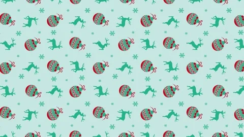Christmas Pattern Vertical Stock Footage 253579590