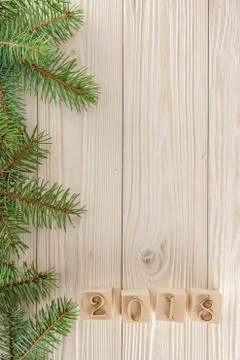 Christmas pattern for Your design and text layout. The new year 2018. Stock Photos