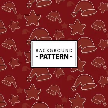 Christmas pattern for your ideas. Stock Illustration