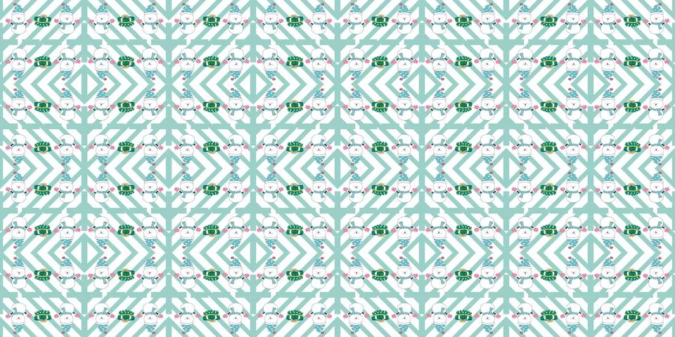 Christmas pattern(a4) Stock-Illustration