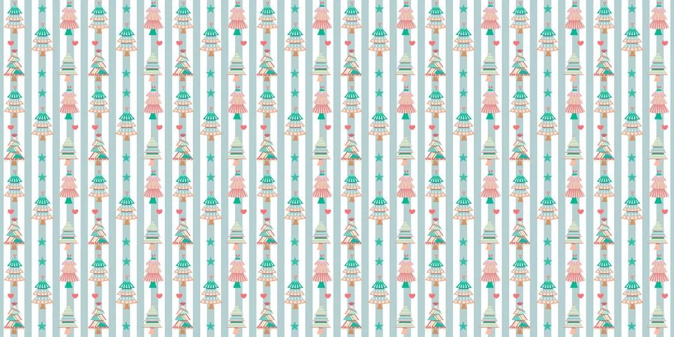 Christmas pattern(a6) Stock Illustration