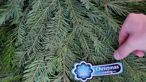 Christmas picture loading Stock Footage 70264639