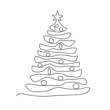 Pine Tree Drawing Stock Photos and Images - 123RF