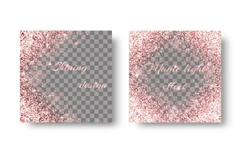 Christmas pink background Stock Illustration