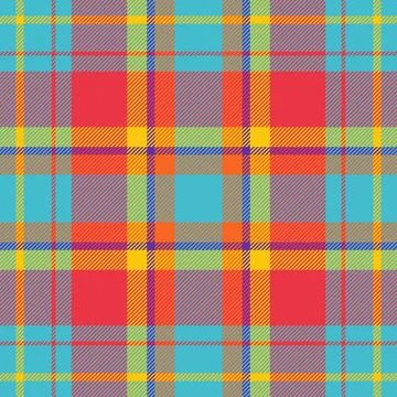Christmas plaid pattern optimized for posters. Strong tartan rhythm attract.. Stock Illustration