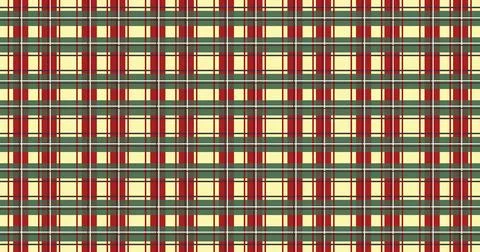 Christmas Plaid Pattern Wallpaper Background EPS Vector Stock Illustration